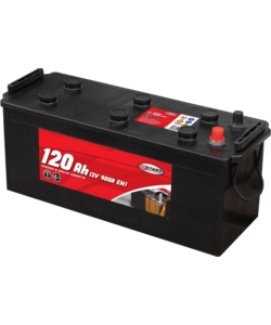 Batteria per autocarro e trattori 120ah 12v 900a polo positivo sinistro